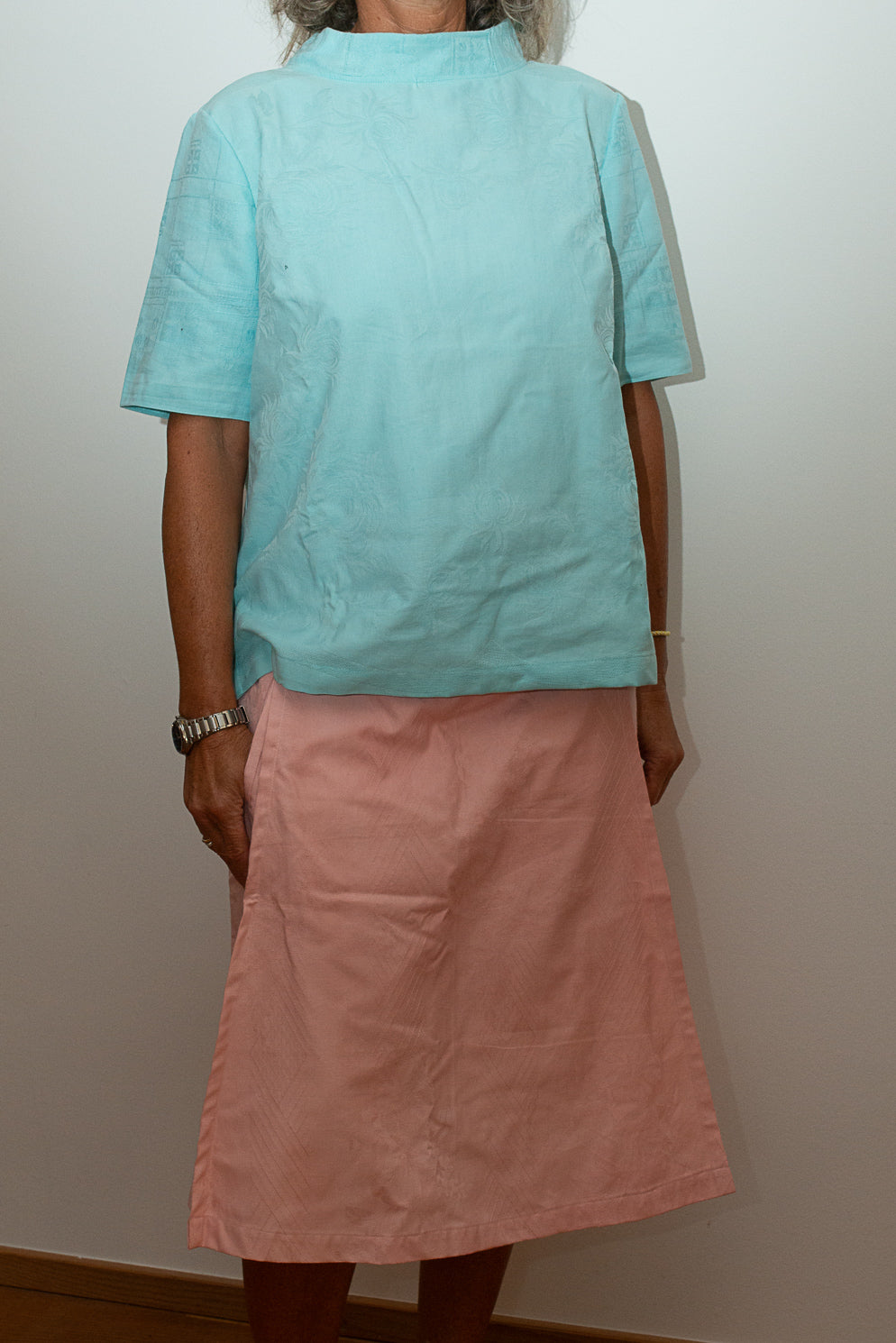 Kurzarm Bluse