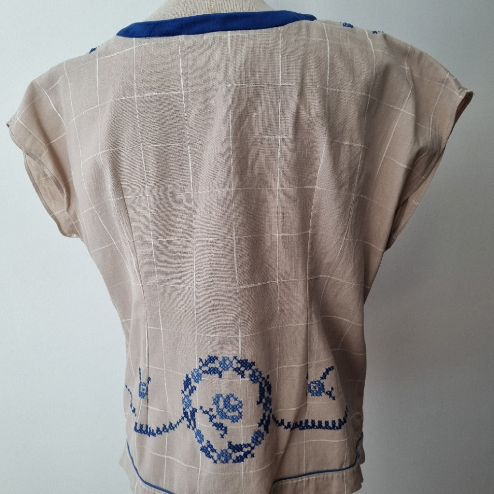 besticktes Top