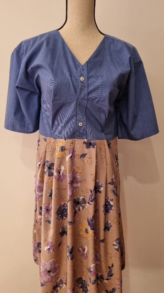 Kurzarm Kleid
